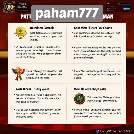 Keselamatan dan Keamanan Bermain di Paham777